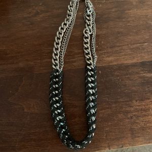 Silver chain necklace